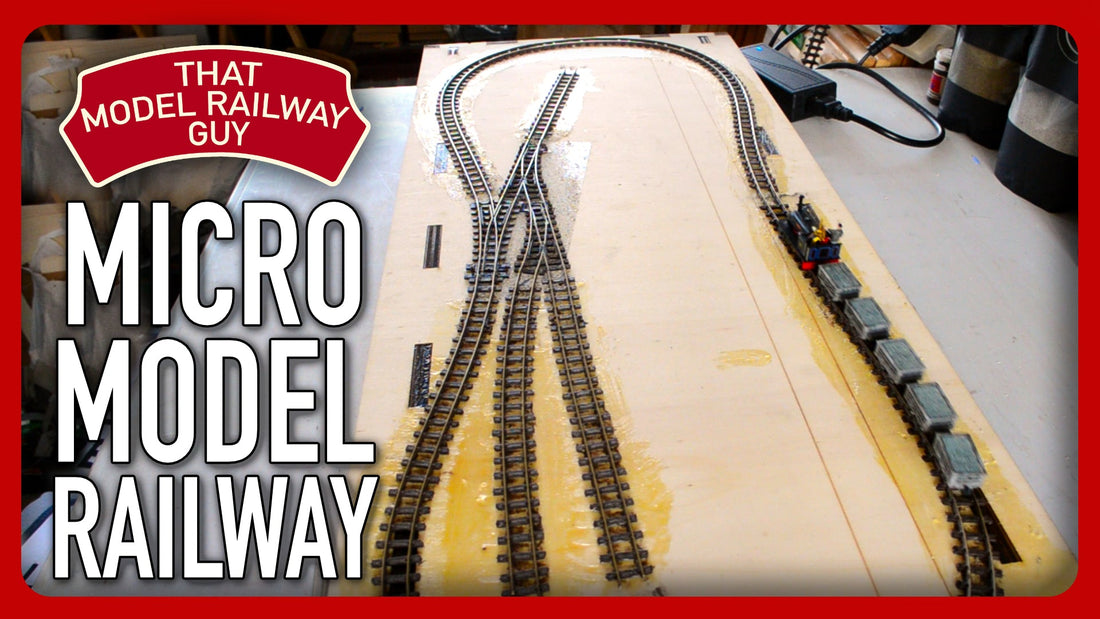 MICRO MODEL RAILWAY BUILD (Part 1) - PECO Rail200 Competition